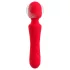 Sweet Smile - oppladbar, vanntett wand-vibrator (rød)