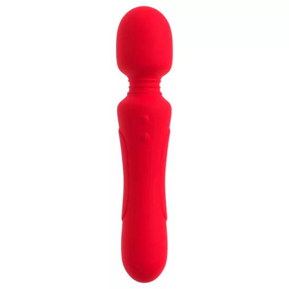 Sweet Smile - oppladbar, vanntett wand-vibrator (rød)