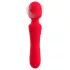 Sweet Smile - oppladbar, vanntett wand-vibrator (rød)