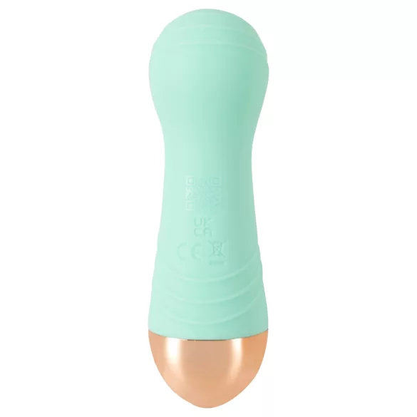 Cuties - oppladbar, vanntett mini-vibrator (grønn)