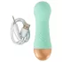 Cuties - oppladbar, vanntett mini-vibrator (grønn)