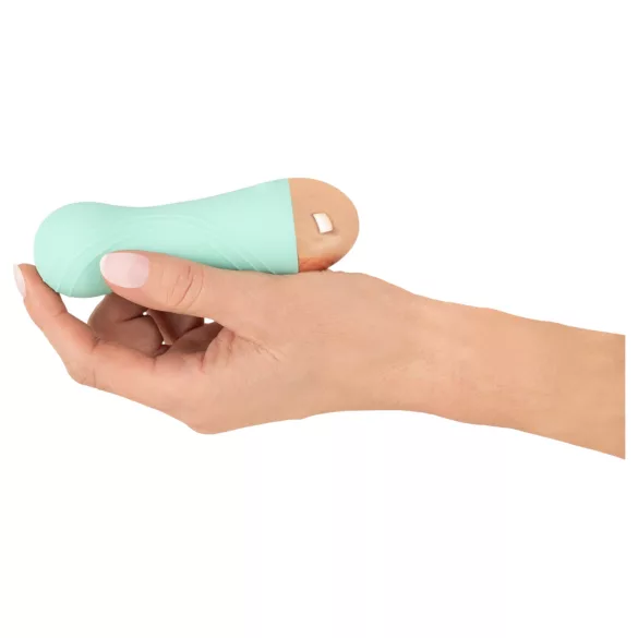 Cuties - oppladbar, vanntett mini-vibrator (grønn)