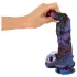 Beasty Cocks Firefly Fantasies - varmende støt-fantasivibrator (blå) - 23 cm