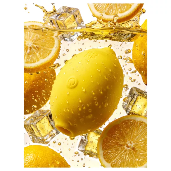 Romp Lemon Crush - luftbølget klitorisvibrator (gul)
