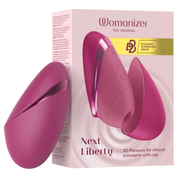 Womanizer Next Liberty - klitorisstimulator med trykkbølger (rosa)