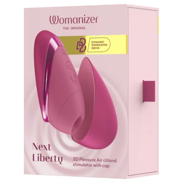 Womanizer Next Liberty - klitorisstimulator med trykkbølger (rosa)
