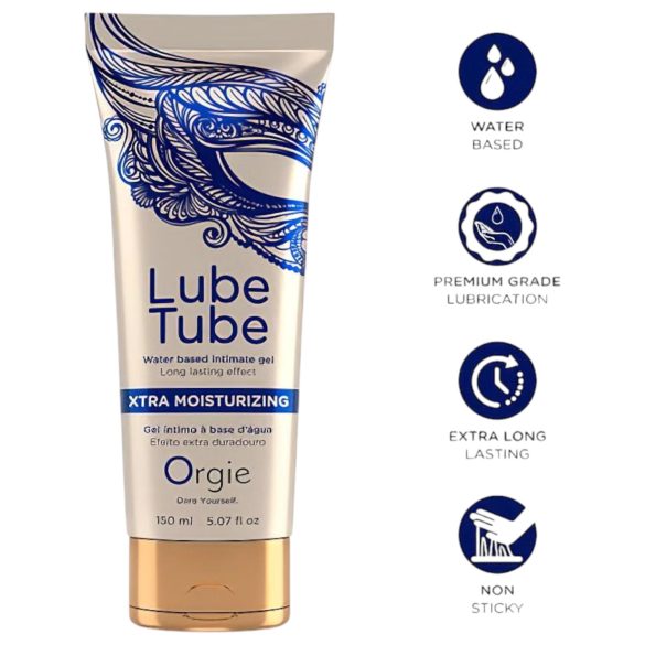Orgie Lube Tube - fuktighetsgivende glidemiddel gelé (150 ml)