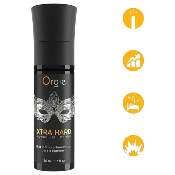 Orgie Xtra Hard - ereksjonsforsterkende gel (50 ml)