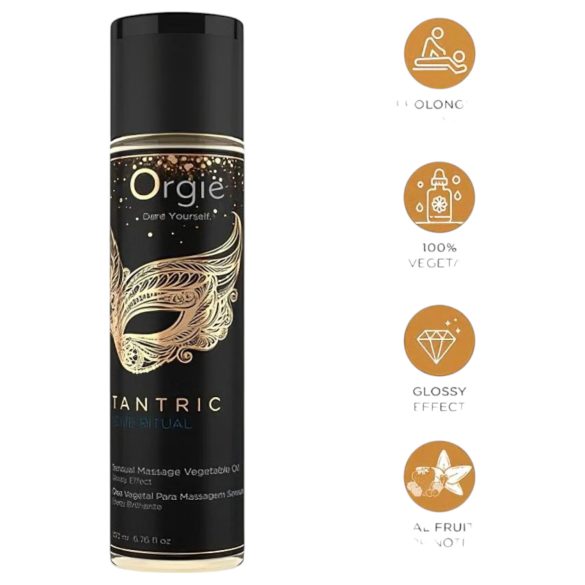 Orgie Tantric Love - Sensuell Massasjeolje (200ml)