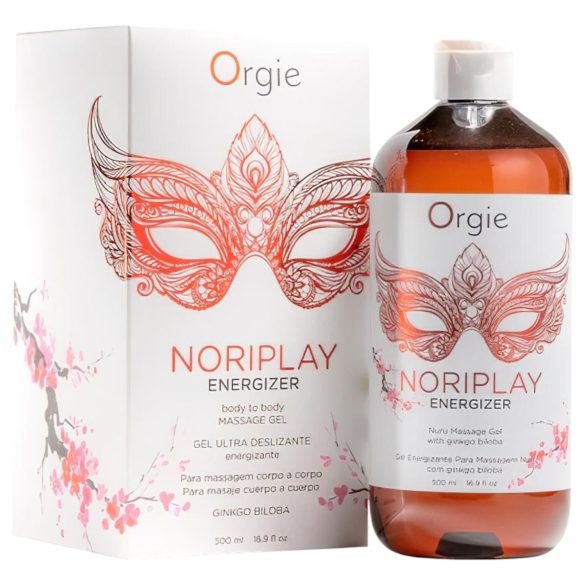 Orgie Noriplay Energizer - energigivende massasjegele (500ml)