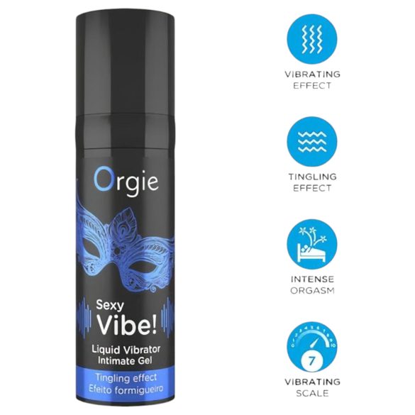 Orgie Bunny - vibrerende penisring sett (svart)