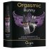 Orgie Orgasmic Bunny - vibrerende penisring-sett (svart)