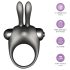 Orgie Orgasmic Bunny - vibrerende penisring-sett (svart)