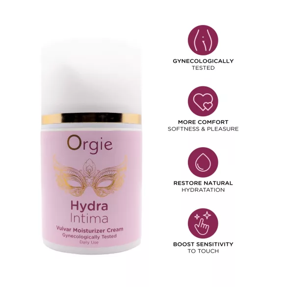 Orgie Hydra Intima - intimpleiekrem for kvinner (50 ml)