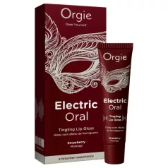   Orgie Electric Oral - prikking‑givende lipgloss - jordbær (10 ml)