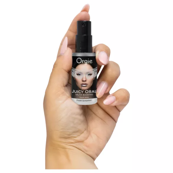 Orgie Juicy Oral - spray for å forsterke kysse- og oralsexopplevelsen (15 ml)