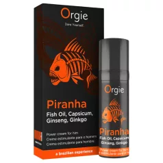   Orgie Piranha Power Cream - Stimulerende potensøkende krem for menn (15 ml)