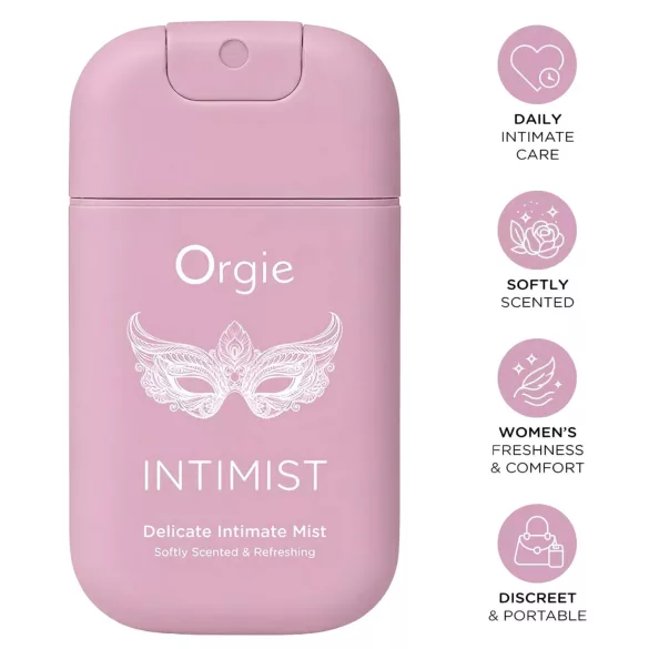 Orgie Intimist - mild intimfriskende spray for kvinner (30 ml)