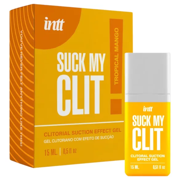 Intt Suck My Clit - klitorisstimulerende gel for kvinner - mango (15 ml)