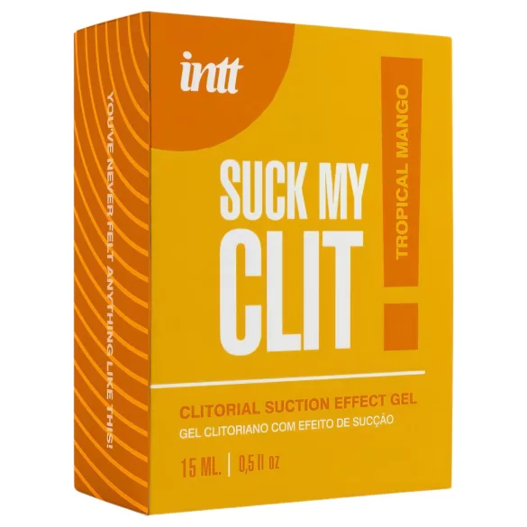 Intt Suck My Clit - klitorisstimulerende gel for kvinner - mango (15 ml)