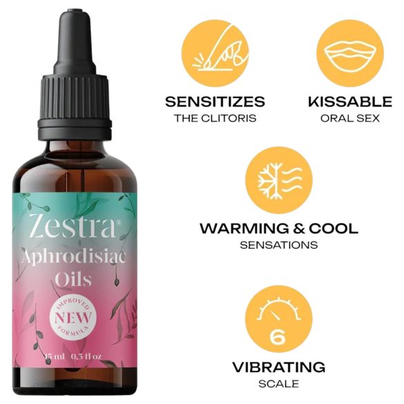Zestra - afrodisiakumdråper for kvinner (15ml)