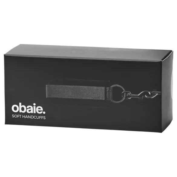Obaie - mykt håndleddsbendel (svart)