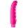 Baseks - bølget vibrator (rosa) - 16 cm