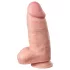 Willie City - tykk, realistisk dildo (hudfarget) - 24,5 cm