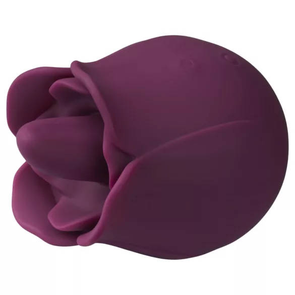 Amaysin - tungeformet rosen-klitorisstimulator (lilla)