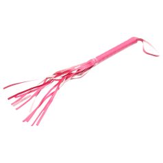 Kunstlær pisk - rosa (42 cm) Kunstlær pisk - rosa (42 cm)
