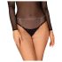 Obsessive Bijou 905 - smykke kroppsharness nederdel (sølv) - S-L