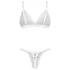Obsessive Weddya Bride - todelt brudesett (hvit)