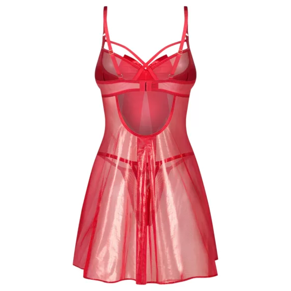 Obsessive Gifty - babydoll og tangasett (rød)