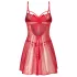 Obsessive Gifty - babydoll og tangasett (rød)