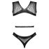 Livco Michikol - Åpen-rygg netting-body - (svart) - S-L