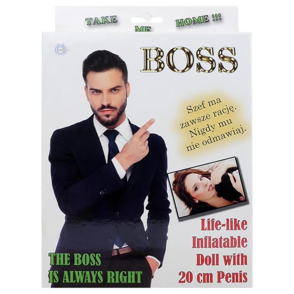 Boss - oppblåsbar mann