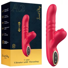   Sweet Play - 2-i-1 vibrerende klitoris- og G-punktstimulering (rosa)