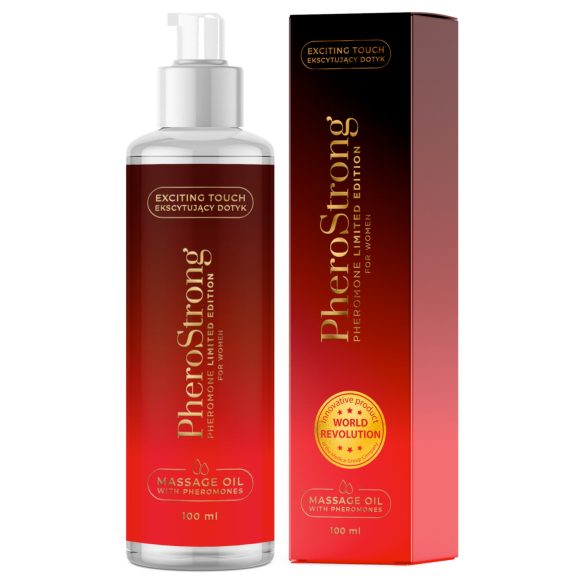 PheroStrong Limited Edition - Massasjeolje for Kvinner (100ml)