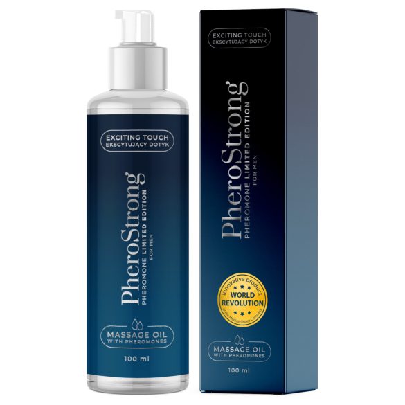 PheroStrong Limited Edition - Massasjeolje for Menn (100 ml)