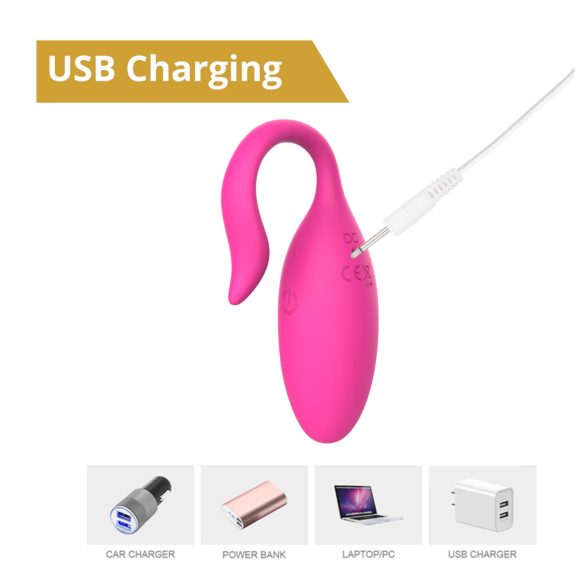 Sweet Play - smart vibrasjonsegg (rosa)