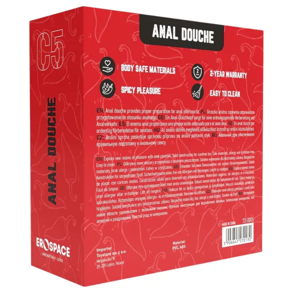 Wild Play - analdusj (svart)