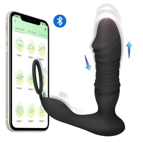 Men's Play - smart, støtende analvibrator (svart)