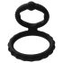 Men's Play - penis- og testikkelring (svart)