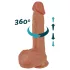 Natural Play - støtende-roterende vibrator (naturell)
