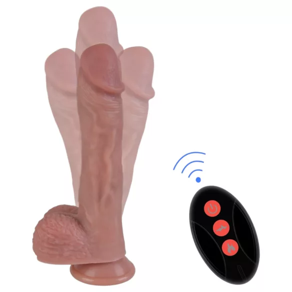 Natural Play - støtende-roterende vibrator (naturell)
