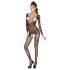 Passion BS031 - åpen jumpsuit (svart) - S-L