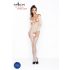 Passion BS031 - åpen overall (hvit) - S-L