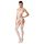 Passion BS053 - Halterneck Netting Sett (Hvit) - S-L