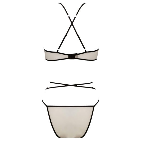 Passion Chika - BH-sett (krem) - L/XL