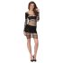 Passion BS105 - Nett minikjole (svart) - S-L